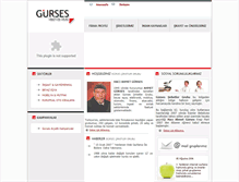 Tablet Screenshot of gurses.com.tr